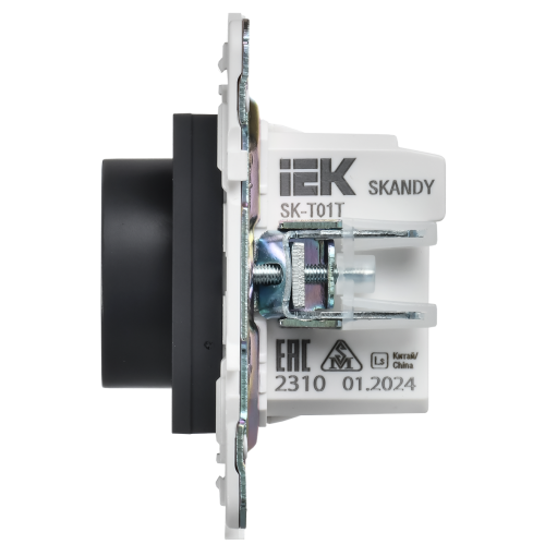 SKANDY Термостат электронный с индикацией SK-T01T титан IEK SKANDY Термостат электронный с индикацией SK-T01T титан IEK