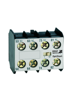 Блок контактный OptiStart K-MX-1031 фронтальный 3НО+1НЗ для мини-контакторов M