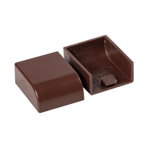 Заглушка (20x10) (4 шт) темн. дерево EKF-Plast Заглушка (20x10) (4 шт) темн. дерево EKF-Plast