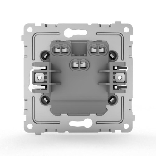 Выключатель 2-кл. СП Pixel 10А IP20 с индикатором механизм алюм. TOKOV ELECTRIC TKE-PX-V2I-C03 Выключатель 2-кл. СП Pixel 10А IP20 с индикатором механизм алюм. TOKOV ELECTRIC TKE-PX-V2I-C03