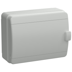 TEKFOR Корпус пластиковый КМПн-18 IP65 серая непрозрачная дверь IEK