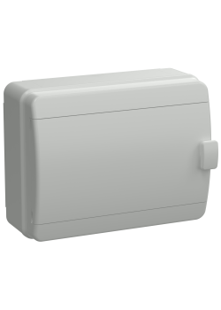 TEKFOR Корпус пластиковый КМПн-18 IP65 серая непрозрачная дверь IEK