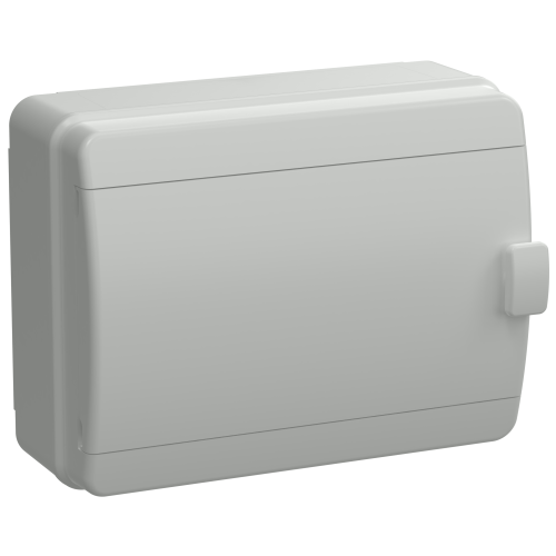 TEKFOR Корпус пластиковый КМПн-18 IP65 серая непрозрачная дверь IEK