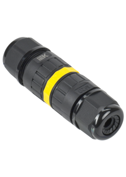 Коннектор кабельный герметичный WTP-102 3 PIN IP68 IEK
