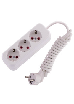 Удлинитель 3х2м с заземл. 16А IP20 Lila LEZARD 720-0302-301
