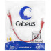 Патч-корд Cabeus PC-UTP-RJ45-CAT.5E-0.3M-RD U/UTP RJ-45 вил.-вилка RJ-45 кат.5E 0.3м красный ПВХ Патч-корд Cabeus PC-UTP-RJ45-CAT.5E-0.3M-RD U/UTP RJ-45 вил.-вилка RJ-45 кат.5E 0.3м красный ПВХ