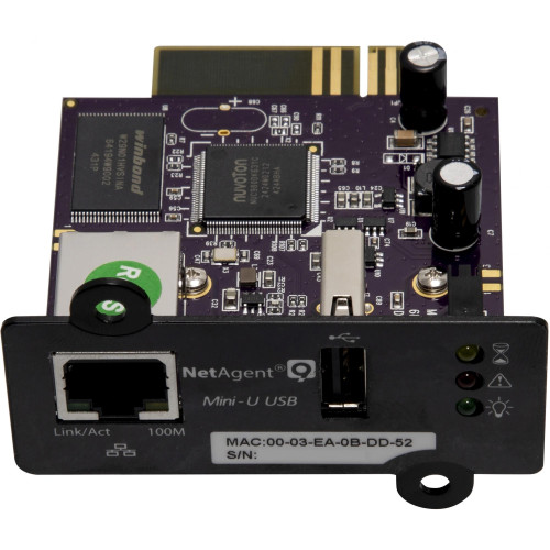 Адаптер SNMP Powercom DS807 10M/100M 1-port Internal NetAgent USB