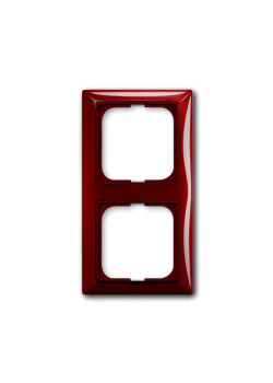 Рамка 2-м Basic 55 foyer-red ABB 2CKA001725A1517