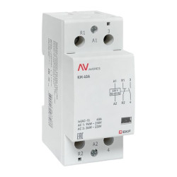 Контактор модульный КМ 40А 1NO+1NC 230В АС (2 мод.) AVERES EKF