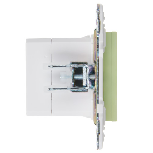 SKANDY Розетка USB A+C 18Вт SK-R13G мятный IEK