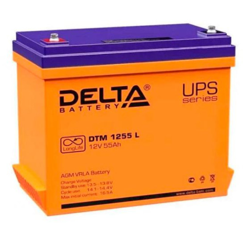 Батарея для ИБП Delta DTM 1255 L 12В 55Ач Батарея для ИБП Delta DTM 1255 L 12В 55Ач