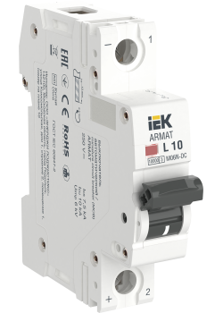 ARMAT Автоматический выключатель M06N-DC 1P L 10А IEK