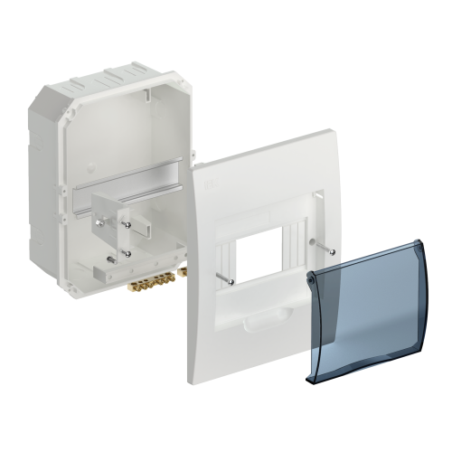 KREPTA 3 Корпус пластиковый ЩРВ-П-6 IP41 белый IEK KREPTA 3 Корпус пластиковый ЩРВ-П-6 IP41 белый IEK