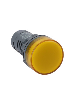 Сигнальная лампа SB7 моноблочная 22мм желтая LED 230В АС