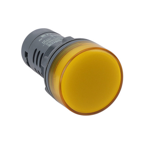 Сигнальная лампа SB7 моноблочная 22мм желтая LED 230В АС
