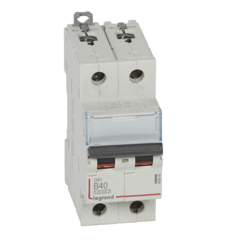 Авт.выкл.DX3 2П B40A 10kA/16kA LEGRAND