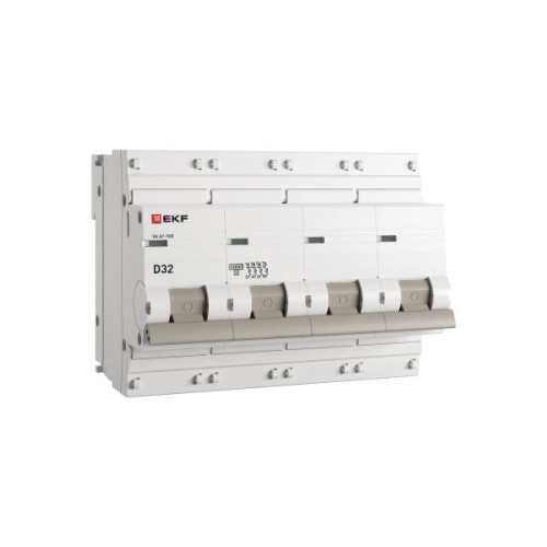 Авт. выкл. ВА 47-100 4P 32А (D) 10kA PROXIMA EKF