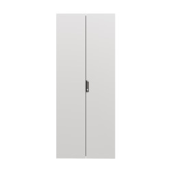 Дверь двойная сплошная IT-CQE 1800x800, RAL7035
