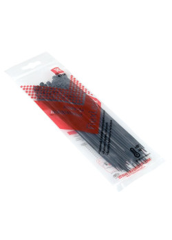 Хомут P6.6 стандартный (ч), 2.5x150 (50шт) FlexLock