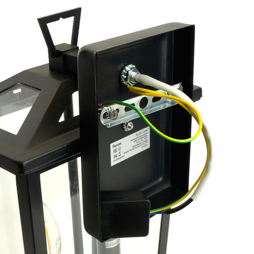 Светильник садово-парковый Feron PL751 на стену вниз 60W E14 230V, черный Светильник садово-парковый Feron PL751 на стену вниз 60W E14 230V, черный