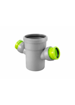 Крестовина регулируемая 45-88 град. 110-50-50 вн. канализ. (30) VALFEX 29110050