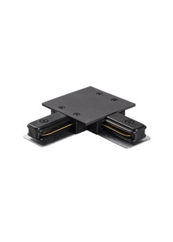 Коннектор L-образный PTR/R CL-BL встраив. шинопровод черн. Pro JazzWay 5031852