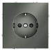 Розетка 1-м СП S70 16А с заземл. защ. шторки механизм титан Voltum VLS040206 Розетка 1-м СП S70 16А с заземл. защ. шторки механизм титан Voltum VLS040206