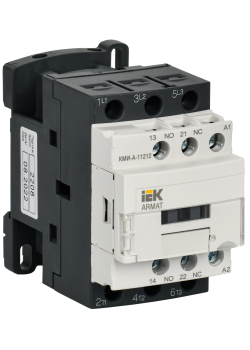 ARMAT Контактор КМИ-А-11212 LC1D 12А 110В/АС3 1NO/1NC IEK