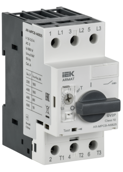 ARMAT Автоматический выключатель защиты двигателя A6 GV2P 1,6-2,5А IEK