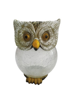 Светильник садовый USL-S-813/GT160 OWL на солнечной батарее 1 LED 4000К 1хАА Ni-Mh аккум. в/к IP44 Uniel UL-00007867