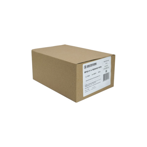 ВР32-31 А 70220-00 УХЛ3, 100А, несъёмная боковая рукоятка, 3-х полюсный на два направления, IP00, выключатель-разъединитель  (ЭТ)
