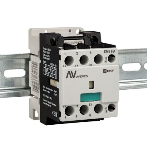 КМЭ 9А 1NO 400В АС EKF AVERES КМЭ 9А 1NO 400В АС EKF AVERES