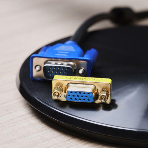Переходник гнездо VGA - гнездо VGA Rexant 17-6817 Переходник гнездо VGA - гнездо VGA Rexant 17-6817