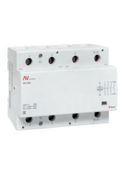 Контактор модульный КМ 100А 4NO 230В АС (6 мод.) AVERES EKF