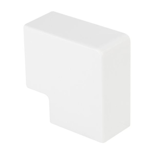 Поворот 90 гр. (25x16) (4 шт) белый EKF-Plast