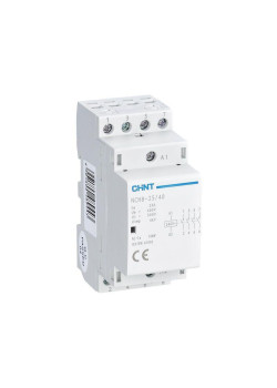 Контактор модульный NCH8-25/40 25А 4НО AC 220/230В 50Гц (R) CHINT 256089