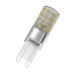 Лампа светодиодная LED STAR PIN40 3.5W/827 (замена 40Вт) 3.5Вт 2700К тепл. бел. G9 400лм 220-240В прозр. пласт. OSRAM 4058075315822 Лампа светодиодная LED STAR PIN40 3.5W/827 (замена 40Вт) 3.5Вт 2700К тепл. бел. G9 400лм 220-240В прозр. пласт. OSRAM 4058075315822