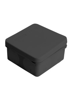 Коробка разветвительная 2х компонентная HF EBX40-38-67 100*100*50мм,8 вводов,IP67,черная(GE42455-05)