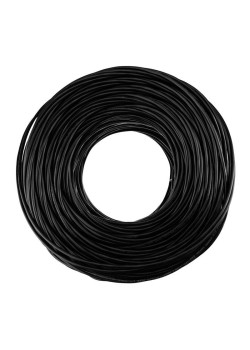 Кабель витая пара U/UTP кат.5E 4х2х24AWG solid CU PE Outdoor черн. (м) Rexant 01-0045