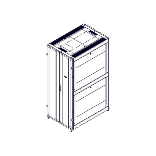 Шкаф Systeme Electric, серия Uniprom, 42U-800/1200, боковые панели 4шт, черный Шкаф Systeme Electric, серия Uniprom, 42U-800/1200, боковые панели 4шт, черный