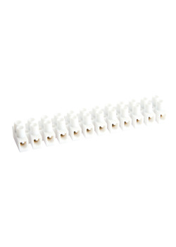 LD226-3A Зажим винтовой изолированный 450В, 3А, 12 пар, полипропилен DIY