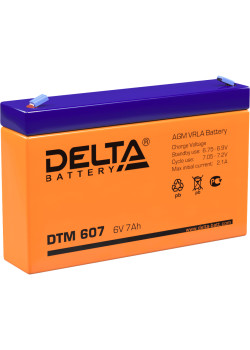 Delta DTM 607 (6V / 7Ah)