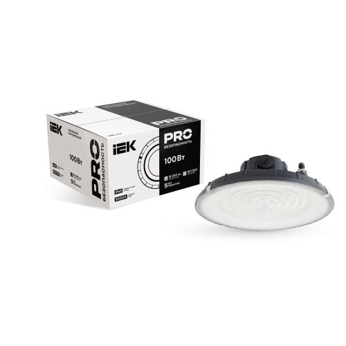PRO Светильник ДСП 3020 100Вт 90гр 5000К IP65 IEK PRO Светильник ДСП 3020 100Вт 90гр 5000К IP65 IEK
