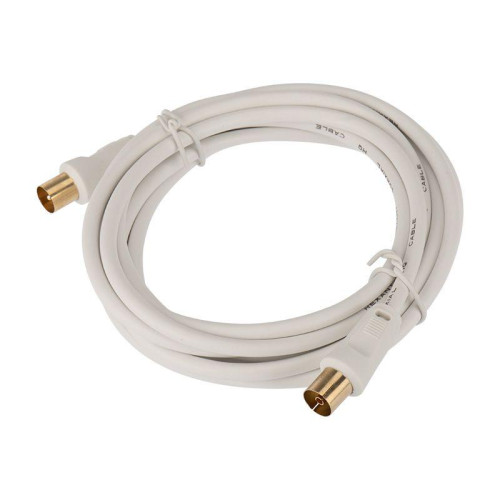 Шнур TV Plug - TV Jack 3м бел. Rexant 18-0004 Шнур TV Plug - TV Jack 3м бел. Rexant 18-0004