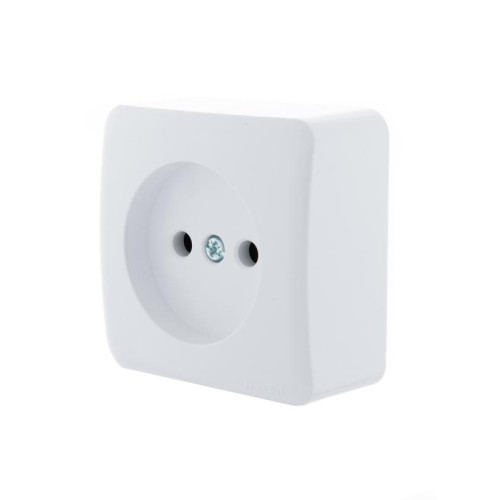 Розетка 1-м ОП Viola 16А IP20 без заземл. бел. LEZARD 751-0200-121 Розетка 1-м ОП Viola 16А IP20 без заземл. бел. LEZARD 751-0200-121