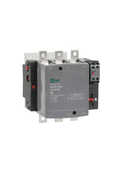 Контактор 185А 220В АС3 АС4 1НО+1НЗ КМ-102