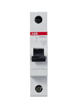 Выключатель автоматический модульный 1п C 10А 4.5кА SH201L C10 ABB 2CDS241001R0104