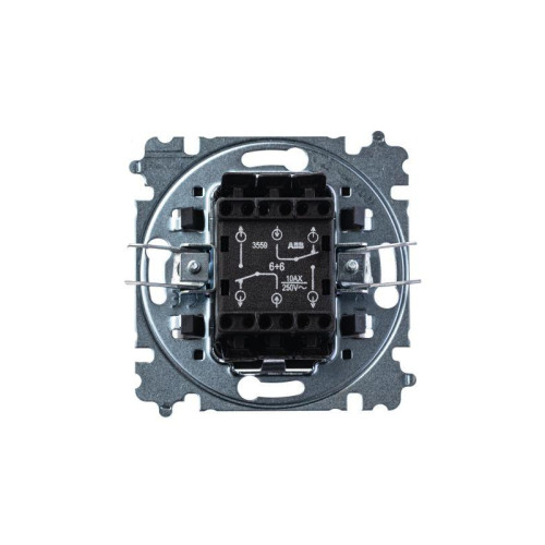 Переключатель 2-кл. СП Levit IP20 кофе макиато/бел. ABB 2CHH595245A6018 Переключатель 2-кл. СП Levit IP20 кофе макиато/бел. ABB 2CHH595245A6018
