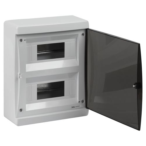 Корпус навесной COMFORT ЩРН-П-18 IP41 пластик. прозр. крышка бел. Эра Б0067239 Корпус навесной COMFORT ЩРН-П-18 IP41 пластик. прозр. крышка бел. Эра Б0067239
