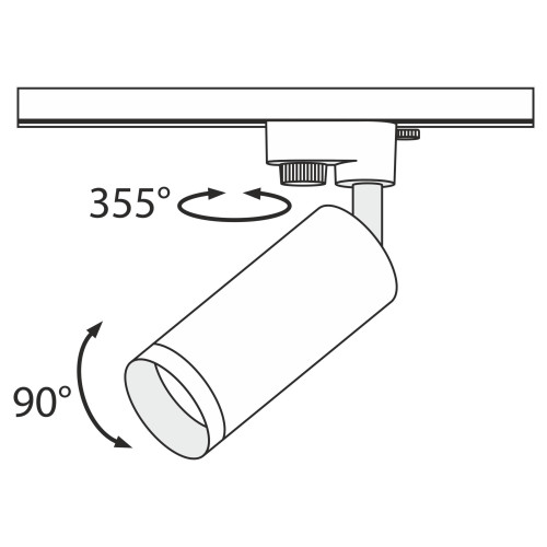 Maytoni TR004-1-GU10-B